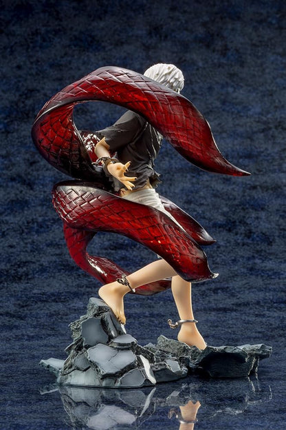 KOTOBUKIYA Tokyo Ghoul ARTFX J Ken Kaneki AWAKENED REPAINTED VER. 1/8 Scale, PVC Pre-painted Complete Figure
