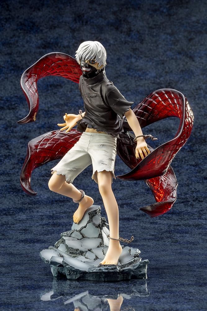KOTOBUKIYA Tokyo Ghoul ARTFX J Ken Kaneki AWAKENED REPAINTED VER. 1/8 Scale, PVC Pre-painted Complete Figure