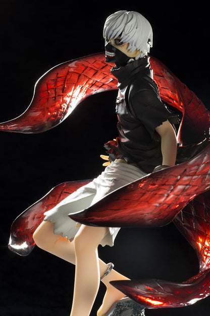 KOTOBUKIYA Tokyo Ghoul ARTFX J Ken Kaneki AWAKENED REPAINTED VER. 1/8 Scale, PVC Pre-painted Complete Figure