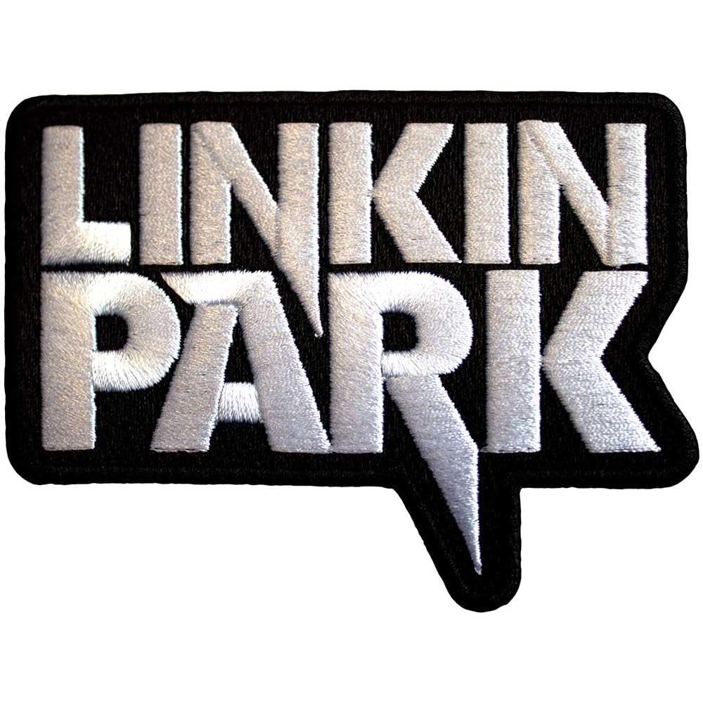 Linkin Park - Iron on patch, Black / White, One Size