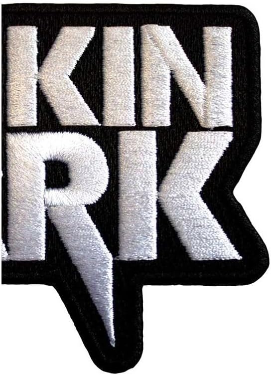 Linkin Park - Iron on patch, Black / White, One Size