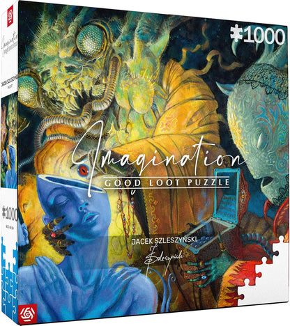 Good Loot Jigsaw Puzzle Imagination Jacek Szleszyński The Gift 1000 Piece Jigsaw Puzzle Artwork for Adults and Teenagers 1000 Piece Jigsaw Puzzle - Artist Created Jigsaw Puzzle 68,3x48cm