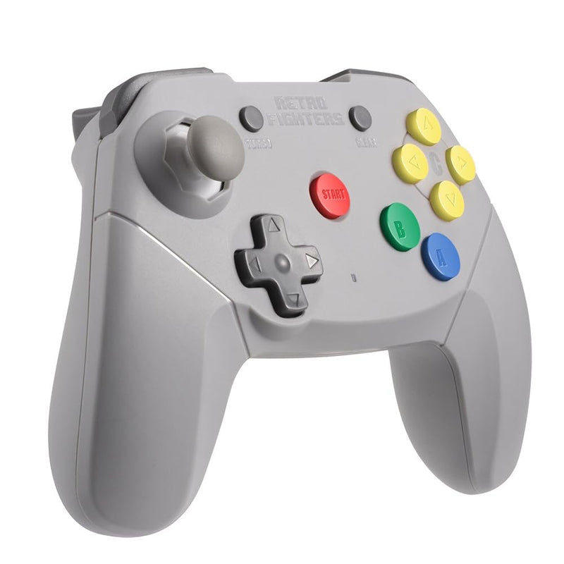 Brawler64 Wireless Edition Controller for Nintendo 64 (Grey)