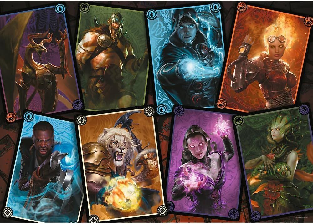 Trefl- Magic: The Gathering Puzzle, Multicolor (10765
