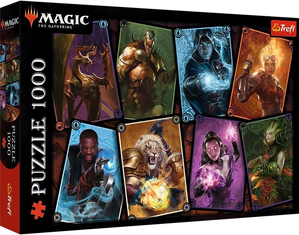 Trefl- Magic: The Gathering Puzzle, Multicolor (10765