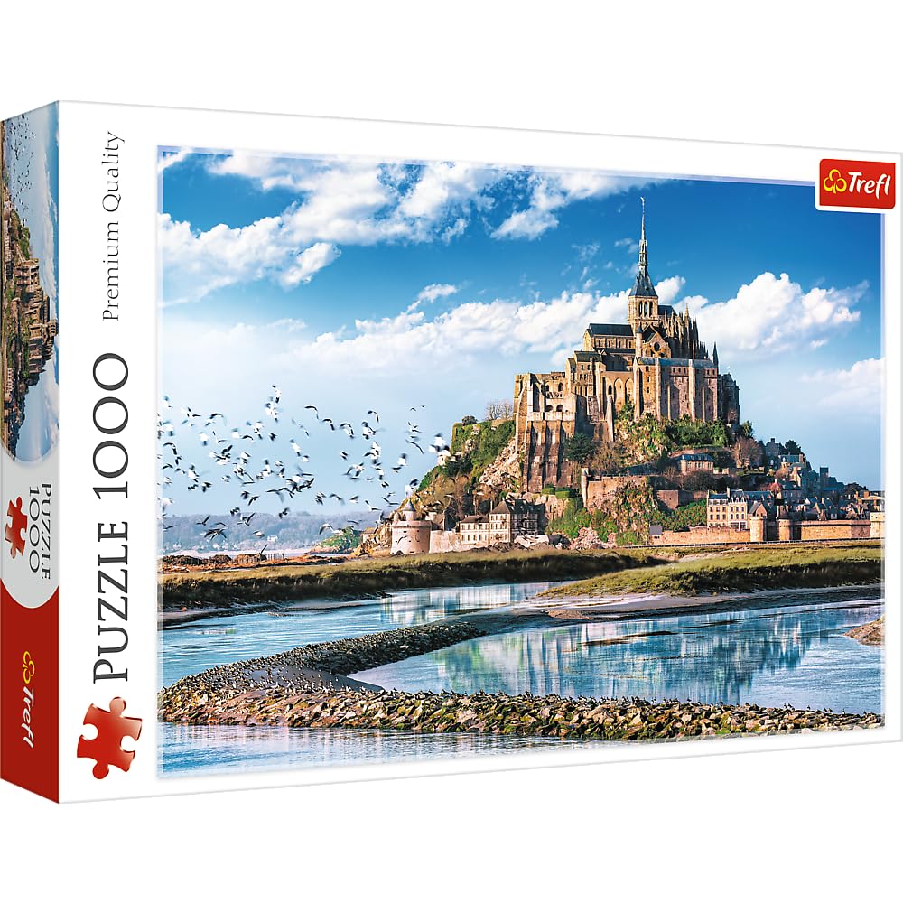 Trefl 1000 Piece Puzzle: Mont Saint-Michel, France