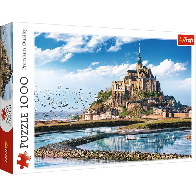 Trefl 1000 Piece Puzzle: Mont Saint-Michel, France