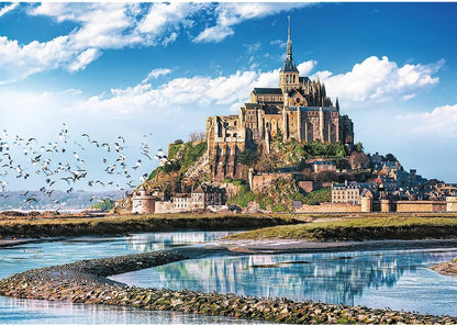 Trefl 1000 Piece Puzzle: Mont Saint-Michel, France