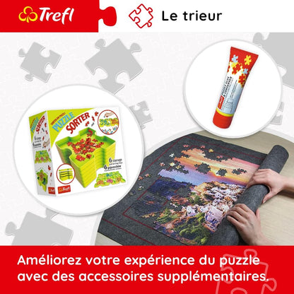 Trefl Harry Potter Through The Movies – 1500 Piece Jigsaw Puzzles for Adults & Children Aged 12+ Wizarding World Puzzle
