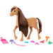 Barbie Paard en Accessoires, speelgoed gebaseerd op Barbie Mysteries: De Grote Paardenjacht, met extra lange manen voor borstelen en stylen (stijlen kunnen variëren), HXJ37