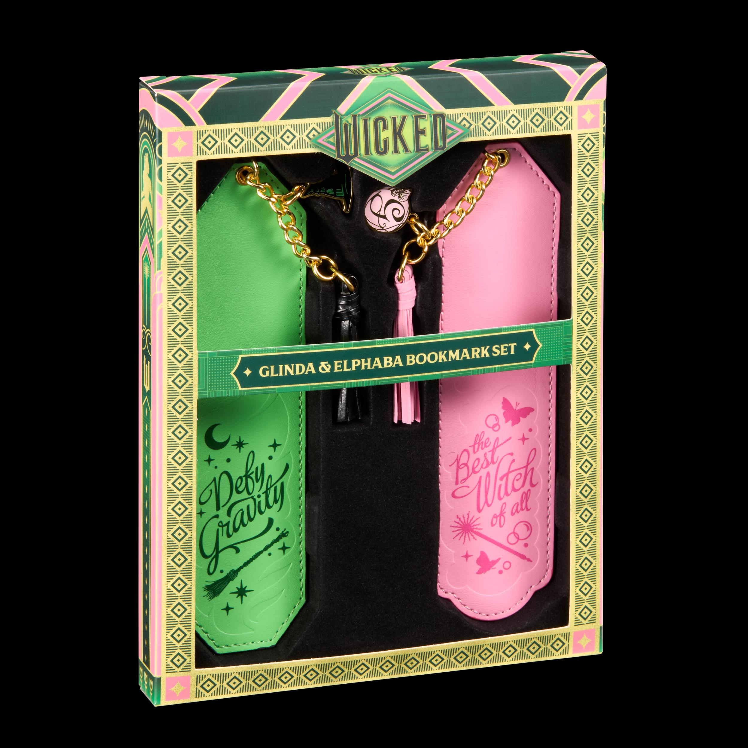 Wicked Glinda und Elphaba Lesezeichen-Set. Die edle Kollektion