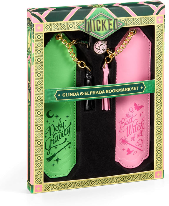 Wicked Glinda und Elphaba Lesezeichen-Set. Die edle Kollektion