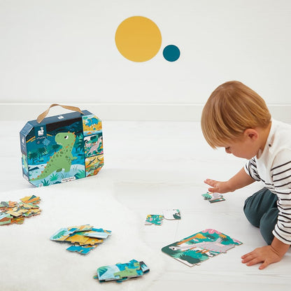 Janod - Dinosaurus puzzels, J02541, meerkleurig