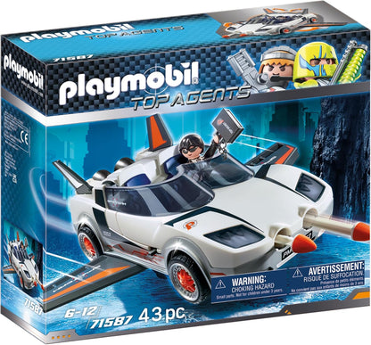 PLAYMOBIL Top Agents, Secret Agent und Racer 71587, ab 4 Jahren
