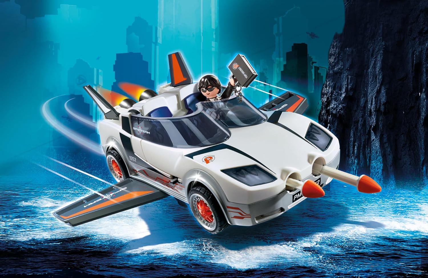 PLAYMOBIL Top Agents, Secret Agent und Racer 71587, ab 4 Jahren