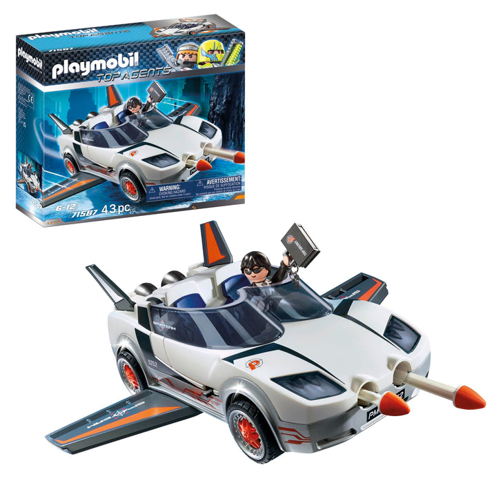 PLAYMOBIL Top Agents, Secret Agent und Racer 71587, ab 4 Jahren