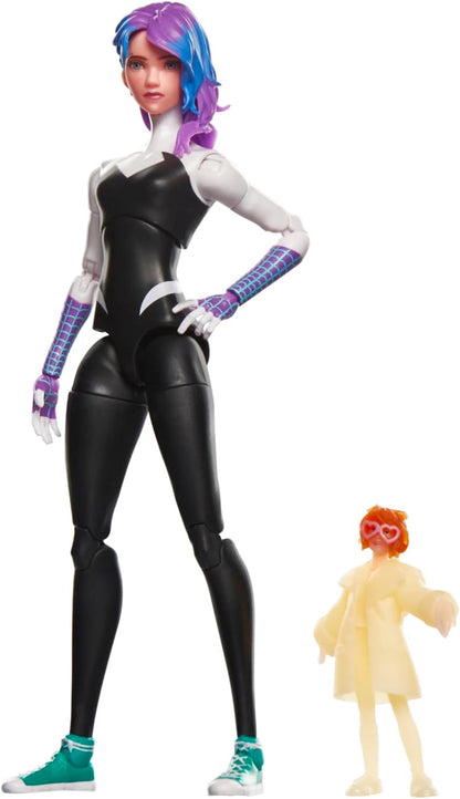 Marvel Legends Series Spider-Gwen, Spider-Man: Across The Spider-Verse Action-Figur zum Sammeln (15 cm