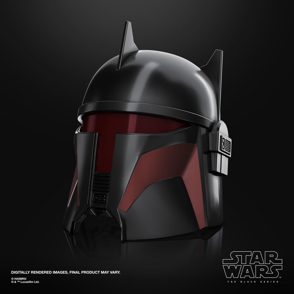 Star Wars The Black Series Moff Gideon Premium Electronic Helmet with Light FX, Adult Roleplay Item