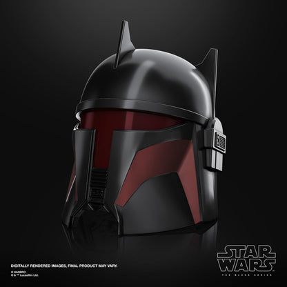 Star Wars The Black Series Moff Gideon Premium Electronic Helmet with Light FX, Adult Roleplay Item