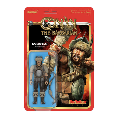 Super7 Conan The Barbarian Subotai - 3.75" Conan Action Figure with Accessories Classic Movie Collectibles and Retro Toys