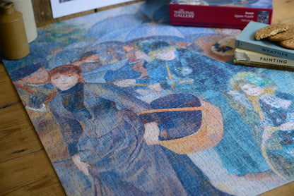 The Umbrellas 1000 Piece Jigsaw Puzzle – Renoir Artwork from The National Gallery Collection, Parisian Streets Scene, Eco-Friendly Packaging, 66 x 50cm