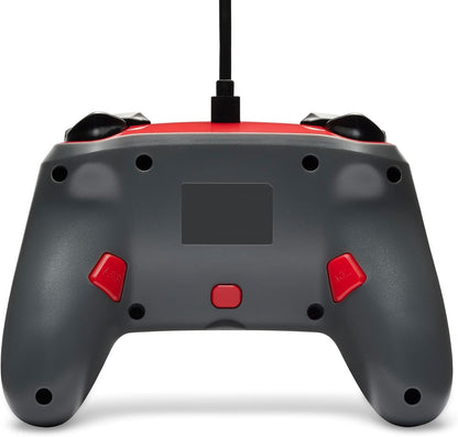 PowerA Geavanceerde bedrade controller voor Nintendo Switch - Charizard-vuurstorm, gamepad, gamecontroller, bedrade controller, officieel gelicentieerd