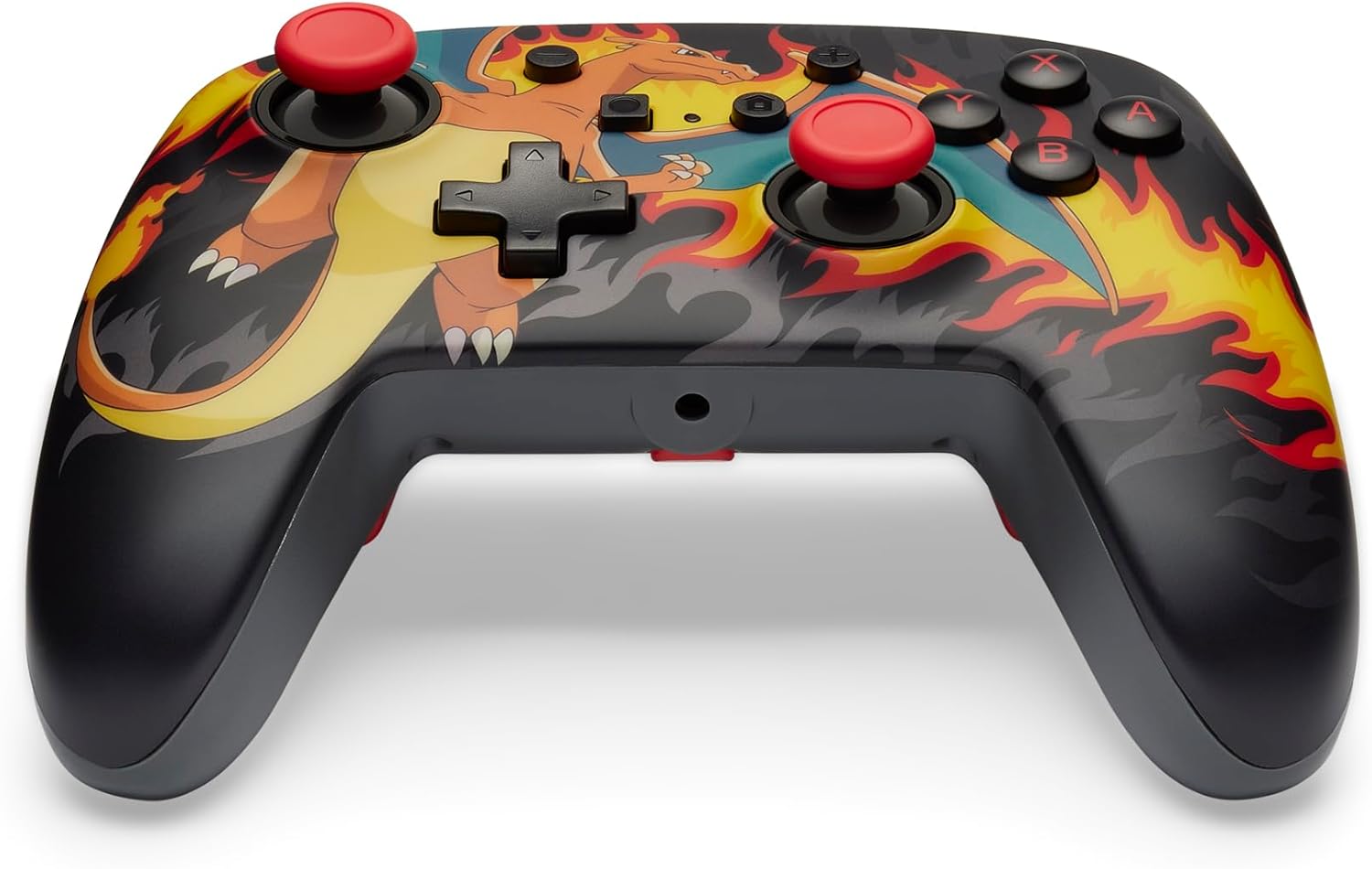 PowerA Geavanceerde bedrade controller voor Nintendo Switch - Charizard-vuurstorm, gamepad, gamecontroller, bedrade controller, officieel gelicentieerd