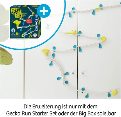 KOSMOS Gecko Run Marble Run 617332 Extension Twister pour Circuits à Billes verticaux Cool avec éléments de Piste supplémentaires, pour Enfants à partir de 8 Ans, Manuel multilingue (français Non