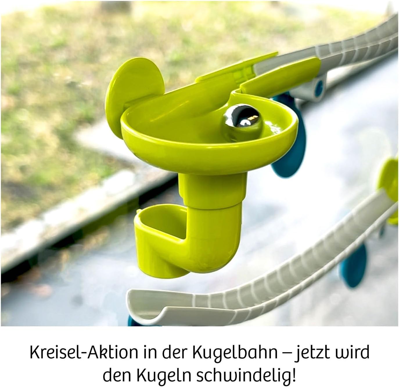 KOSMOS Gecko Run Marble Run 617332 Extension Twister pour Circuits à Billes verticaux Cool avec éléments de Piste supplémentaires, pour Enfants à partir de 8 Ans, Manuel multilingue (français Non