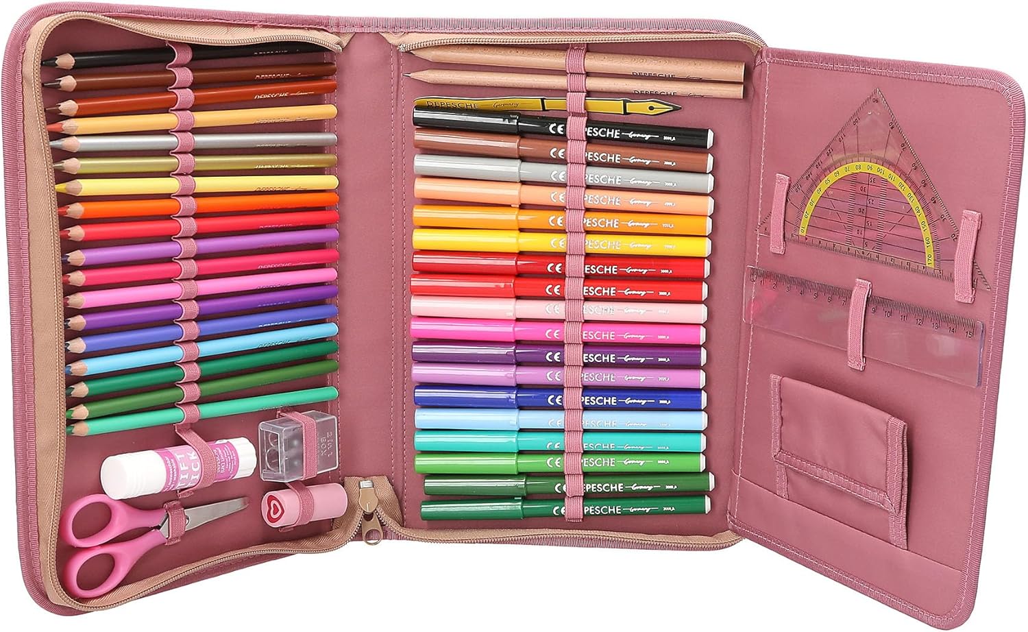 Topmodel - Big Pencil Case Floral ( 0413056 )