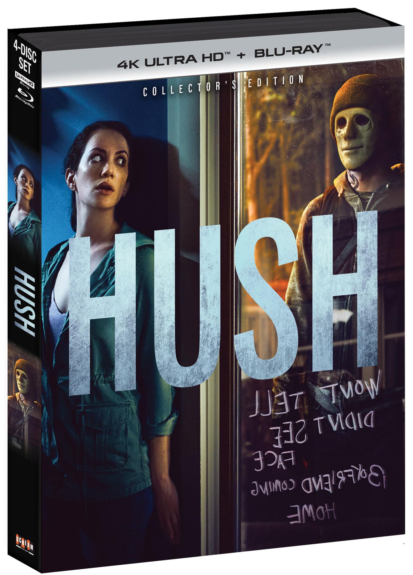 Hush (2016) - Collector's Edition 4K Ultra HD + Blu-ray