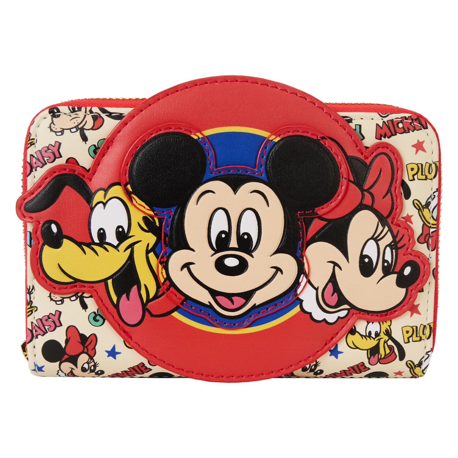 Loungefly Disney Mickey and Friends Classic Zip Around Wallet