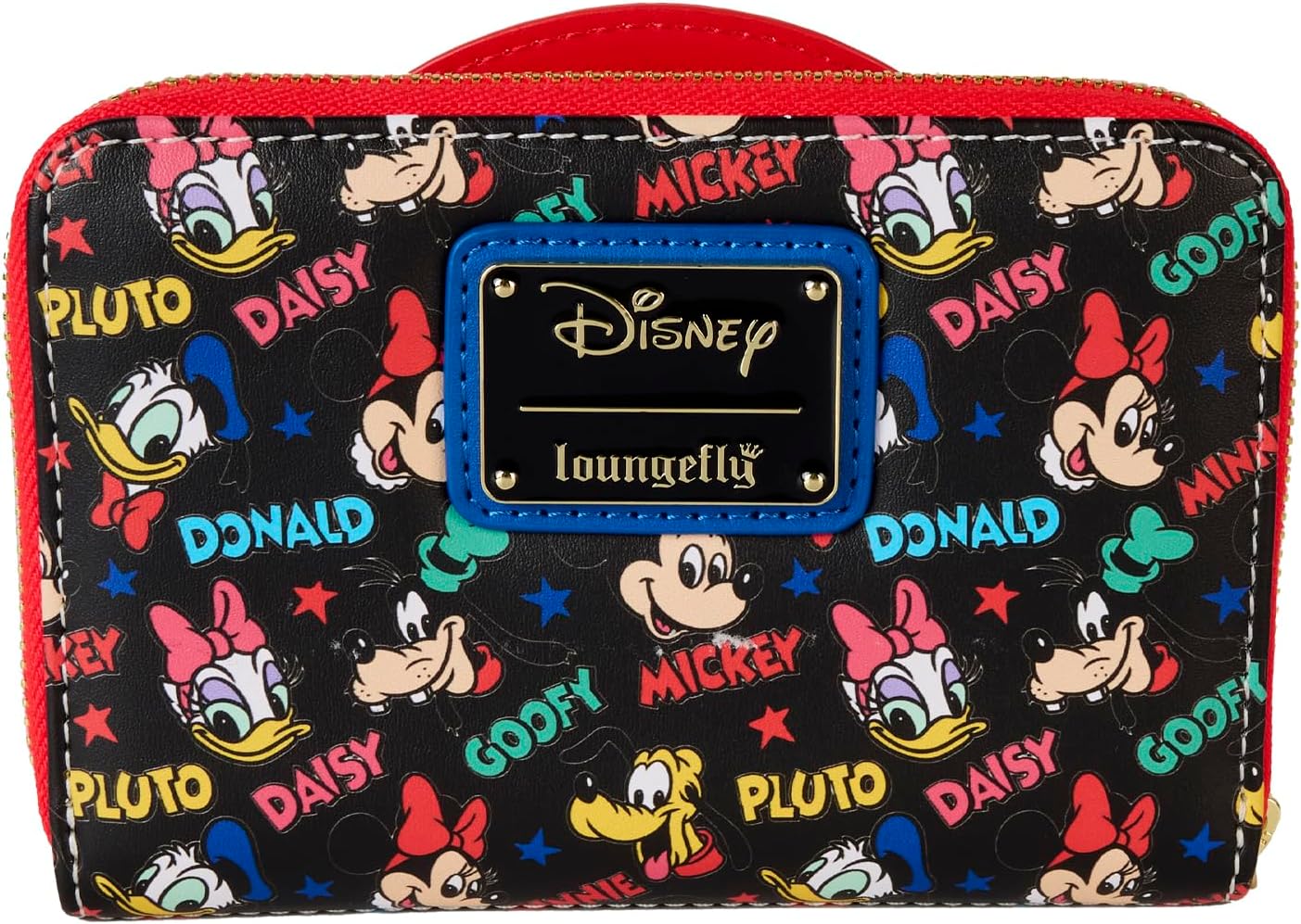 Loungefly Disney Mickey and Friends Classic Zip Around Wallet
