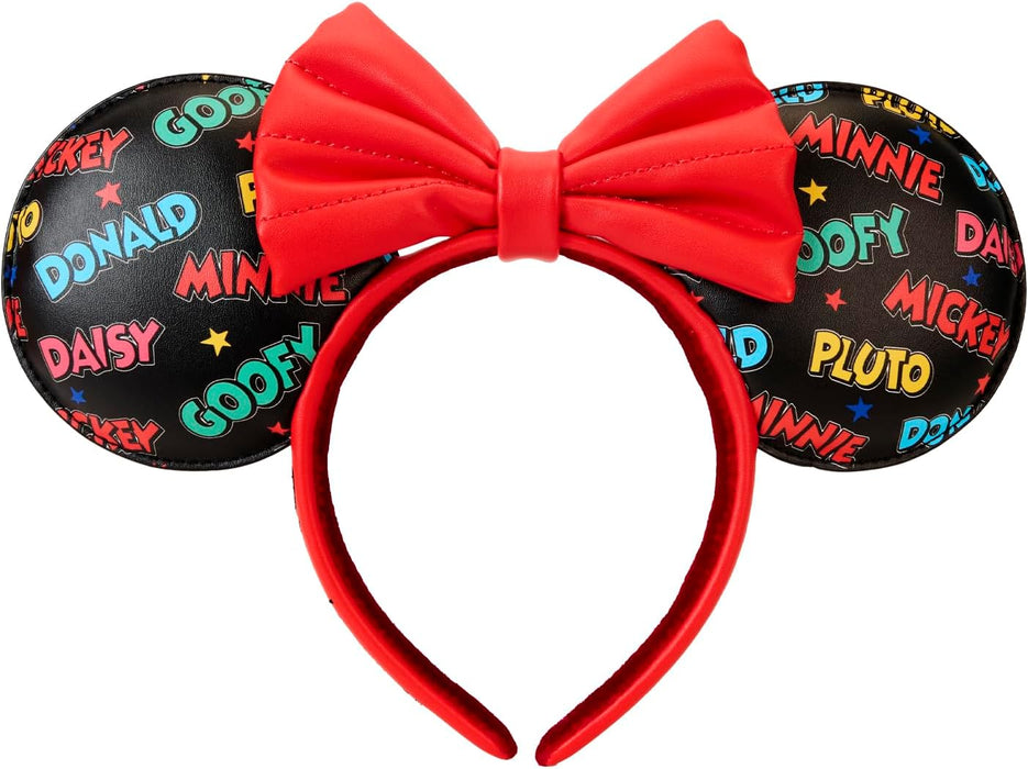 Loungefly Disney Mickey and Friends Classic Ear Holder Mini Backpack Combo