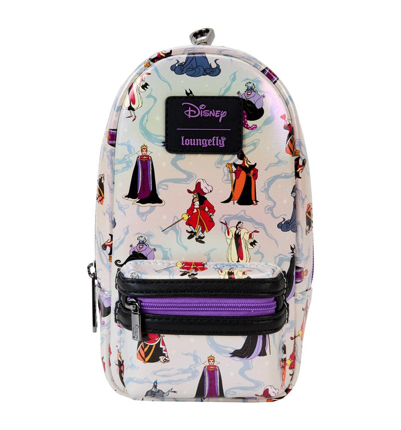 Loungefly Disney Villains Iridescent Mini Backpack Pencil Case