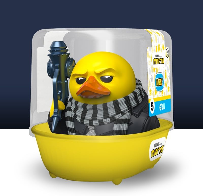 TUBBZ First Edition Gru Collectible Vinyl Rubber Duck Figure - Official Minions Merchandise - Animation Childrens TV, Movies & Video Games
