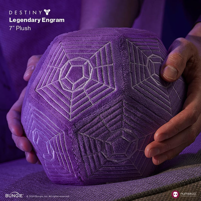 Numskull Official Destiny 2 Legendary Engram Plush - Soft Replica Plushie - Official Destiny 2 Merchandise