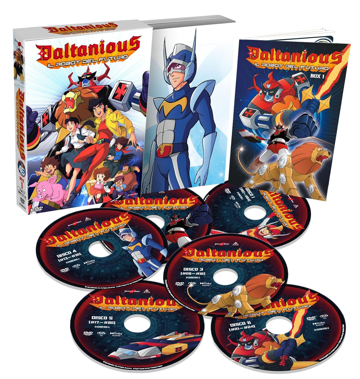Daltanious - Il Robot Del Futuro #01 (6 Dvd) - (Italian Import)
