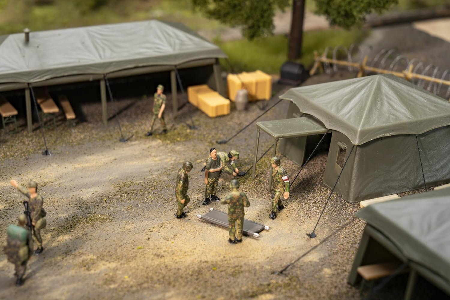 FALLER 190039 H0 actieset Bundeswehr basisopleiding spoorbreedte H0
