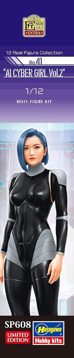 Hasegawa 120116 652408 1/12 Real Figure Colelction Nr. 41, AI Cyber Girl000002