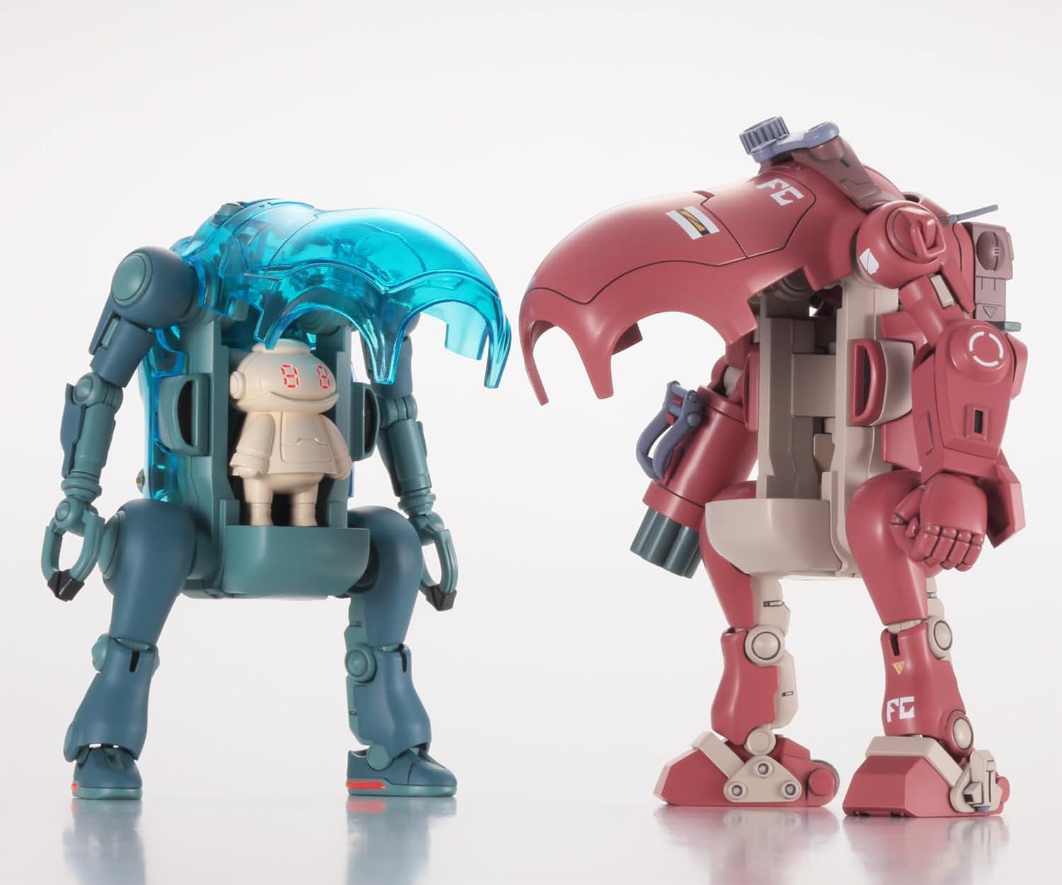 Hasegawa 120116 664811 MechatroWeGo Votoms Collab Series 2, Bruthsdog & DIDILIUMCAPSULE, Multicolore