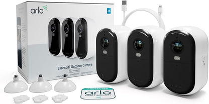 Essential2 2k Outdoor Camera 3-Pack