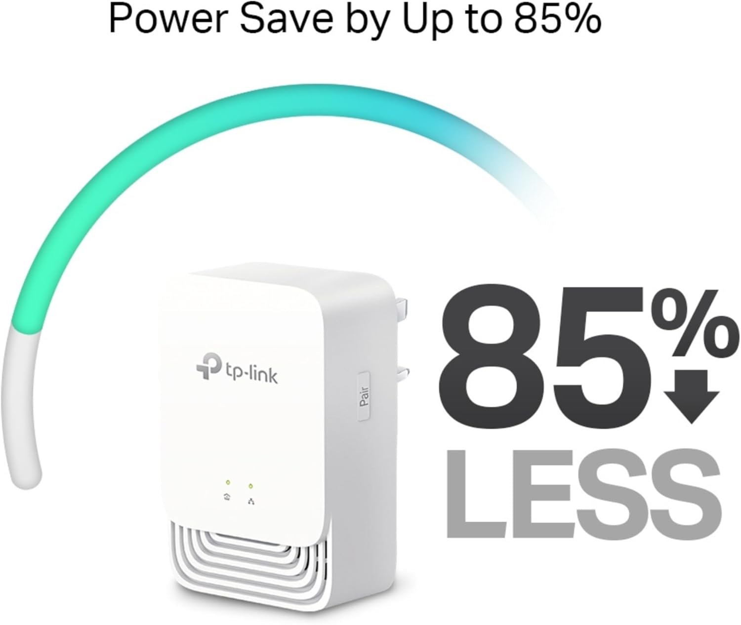 TP-Link PG1200 KIT G.hn 1200 Mbps Powerline Adapter Kit, 1+1 Gigabit Ethernet Port, Power Save, Powerline Network Adapters, TP-Link Powerline Adapter, Not Work with HomePlug AV/AV2, Plug & Play G.hn 1200Mbps