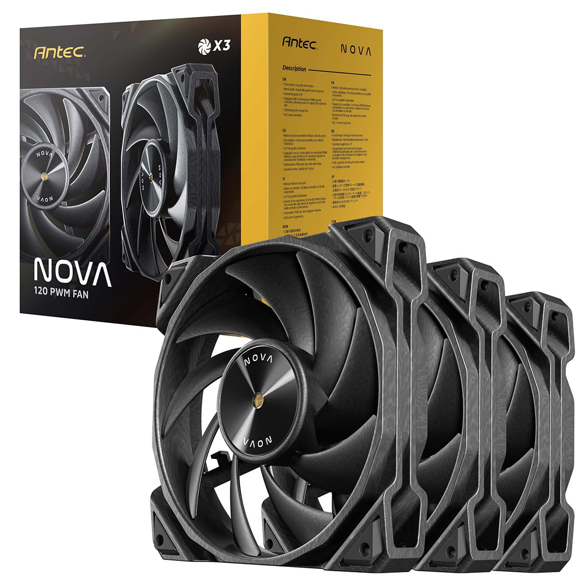Antec NOVA 120 3 PACK