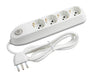 Multipresa Poker-4 P40, Int Bianco