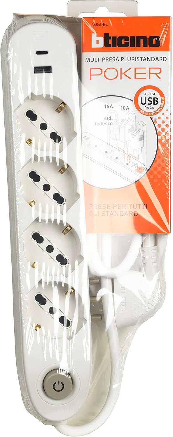 Multip Poker - 4 P40 2Usb A-C,Int B