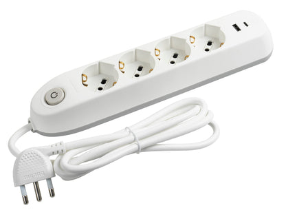 Multip Poker - 4 P40 2Usb A-C,Int B