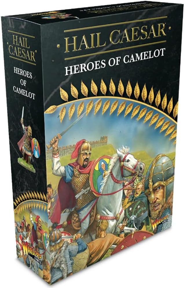 Warlord Games Heroes of Camelot - 28mm Scale Miniatures for Hail Caesar Highly Detailed Models for Table-top Wargaming
