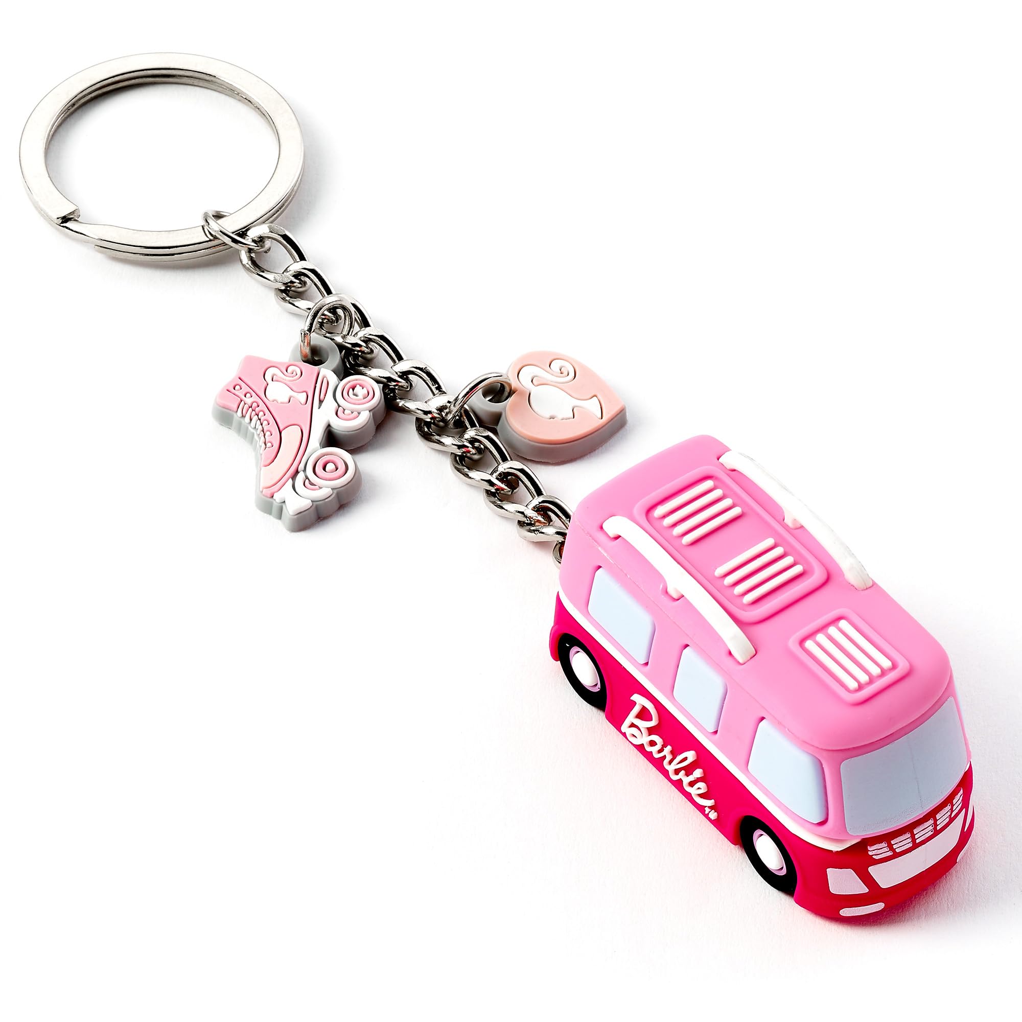 Barbie Carat Shop Schlüsselanhänger mit Wohnmobil, rose, One size