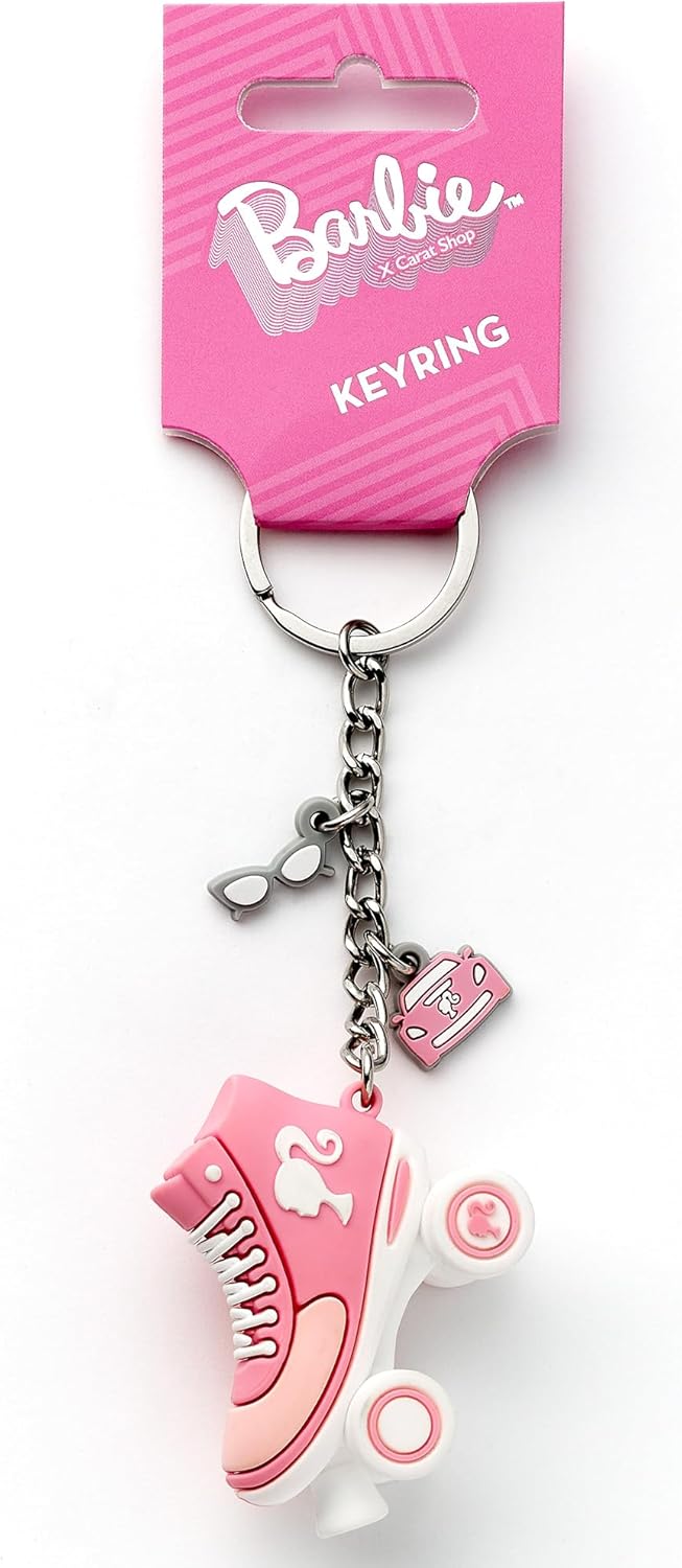 Barbie Sleutelhanger voor rolschaatsen van The Carat Shop, roze, Eén maat